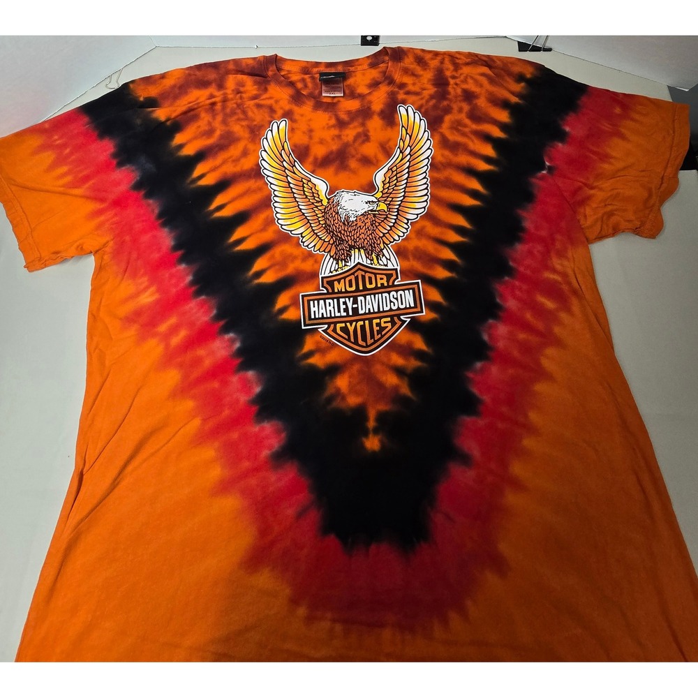 Harley-Davidson Men's 2XL Tye Dyed Short Sleeve T-shirt ST Petersburg FL